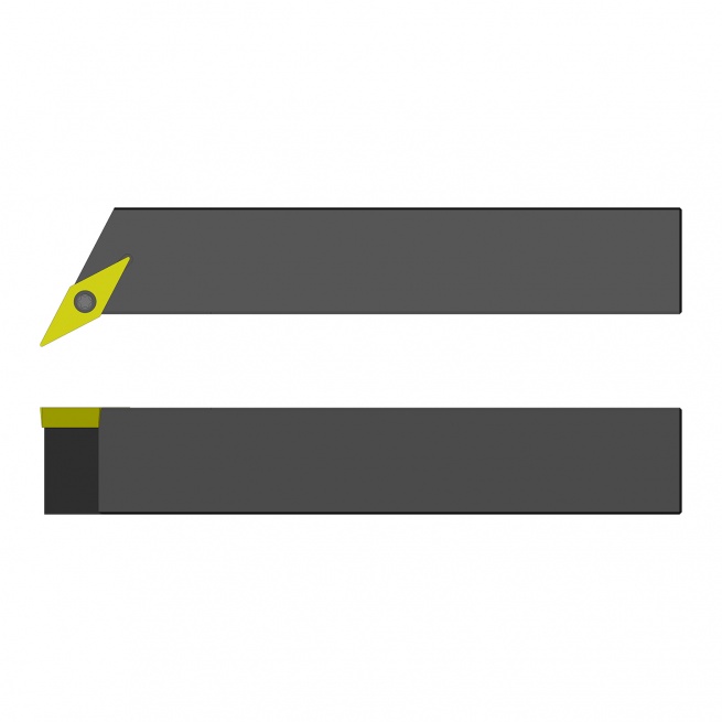 Picture of 1" VNMG 33 Tool Holder Ultra-Dex Steel 1.000″ x 6″ Square Shank Tool Holder to Hold a Positive VBMNT 331 at -27.5° Lead (Right Hand) No Coolant